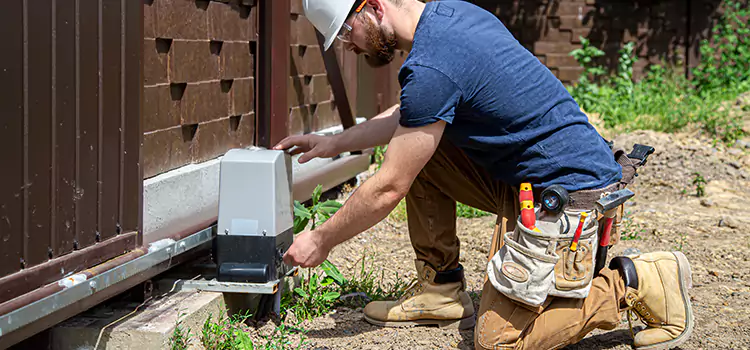 Electric Driveway Gate Installation Bixby