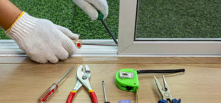 Sliding Door Track Replacement in Bixby, OK